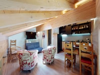 Appartement aan de skipistes van Prarion