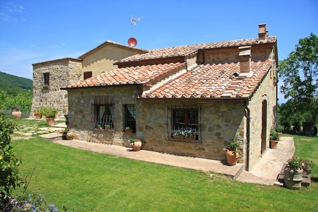 Wohnung in Cetona mit Pool