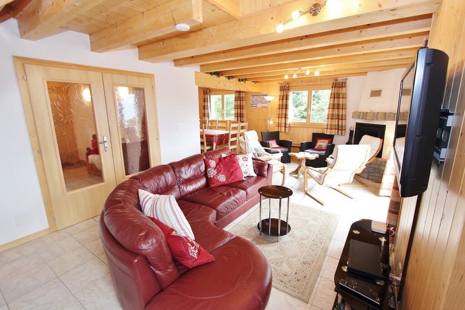 Chalet en La Tzoumaz cerca de pistas, Riddes