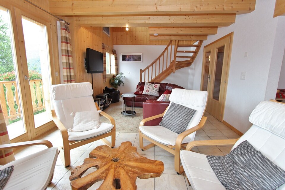 Chalet en La Tzoumaz cerca de pistas, Riddes
