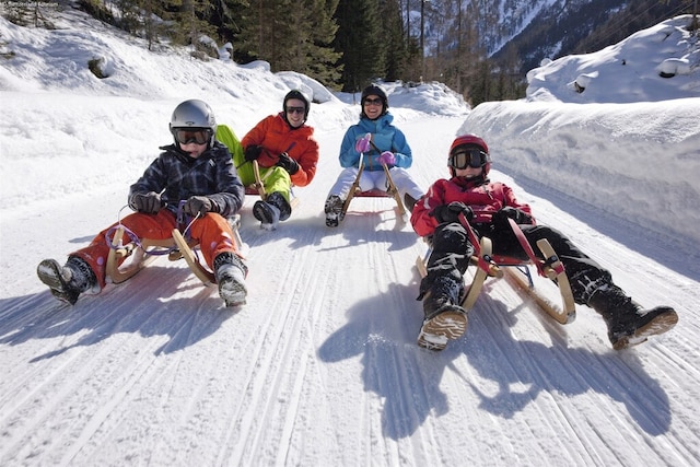 Chalet nelle Alpi vicino piste sci