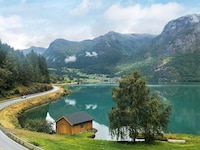 2 personen vakantie huis in Oppstryn