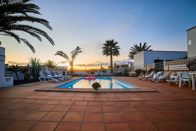 Villa in La Oliva mit Vulkanblick Pool