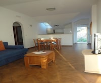 Apartments Marija Slano- Two-Bedroom Apartment with Balcony and Sea View - 1 (A)