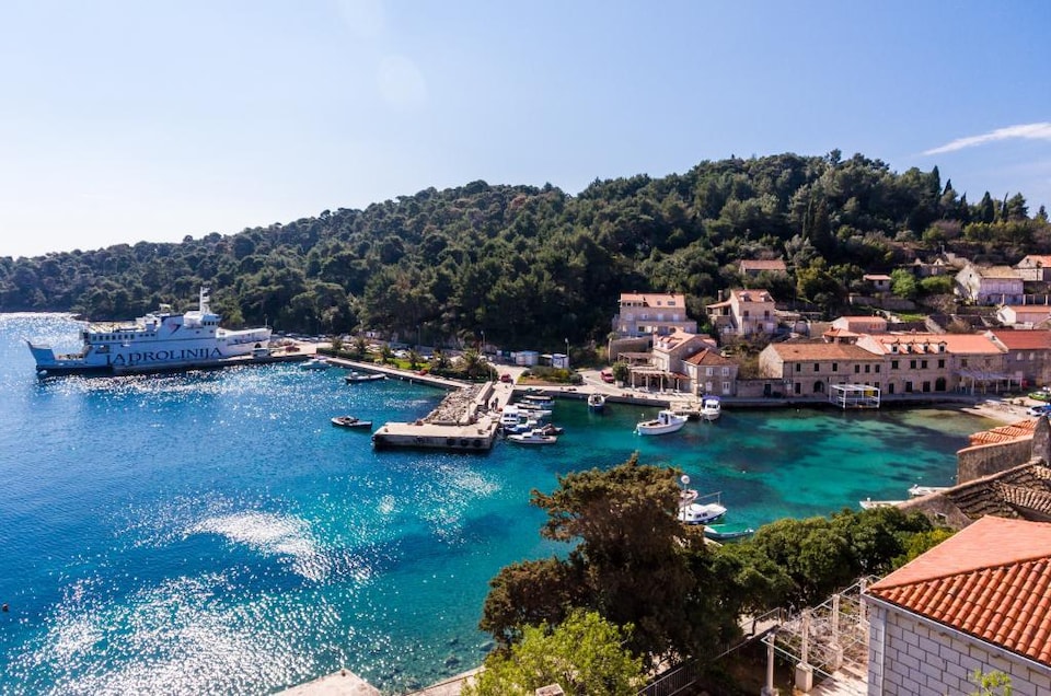 Apartment Tonka's Terrace - Studio Apartment with Terrace and Sea View, Suđurađ