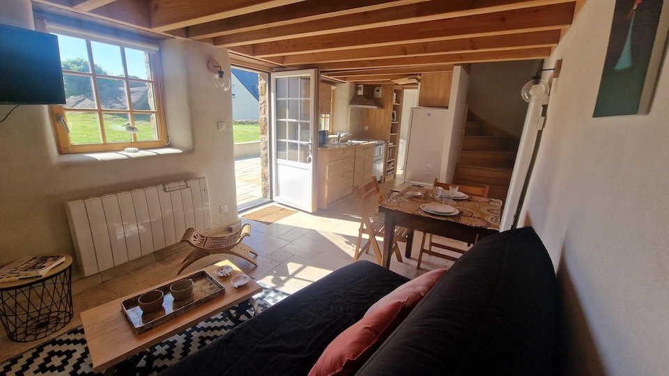 Port-Blanc Beach Cottage in Plougasnou, Plougasnou