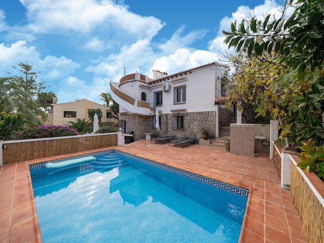Casa de lujo con terraza