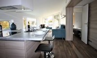 Comfy chalet with cooking island in Limburg