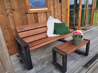 Lodge in Drenthe met uitzicht veranda