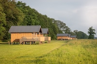 Lodges a Drenthe con Vista sui Prati