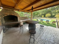 Ferienhaus mit privatem Pool