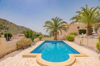 Villa a Moraira con Piscina e Vista Montagna
