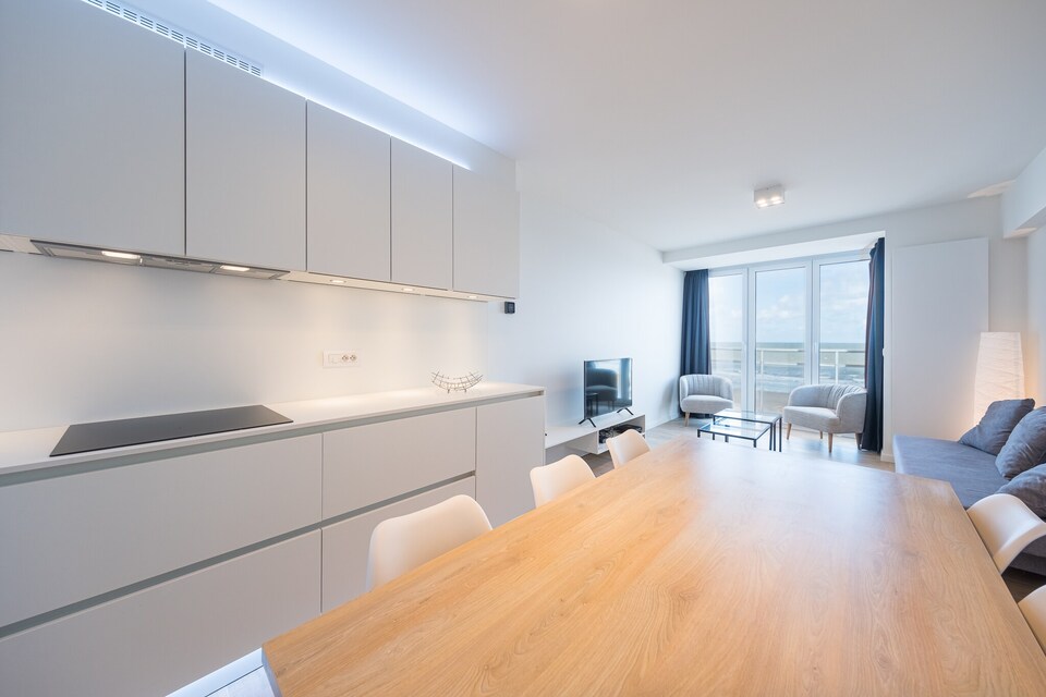 Apartamento frente al mar con vistas, Middelkerke