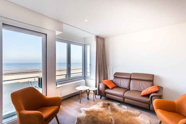 Appartement sur Zeedijk avec Vue Mer, Koksijde