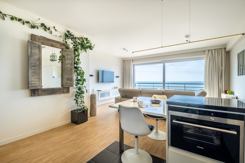 Apartamento en Zeedijk con vista al mar, Koksijde