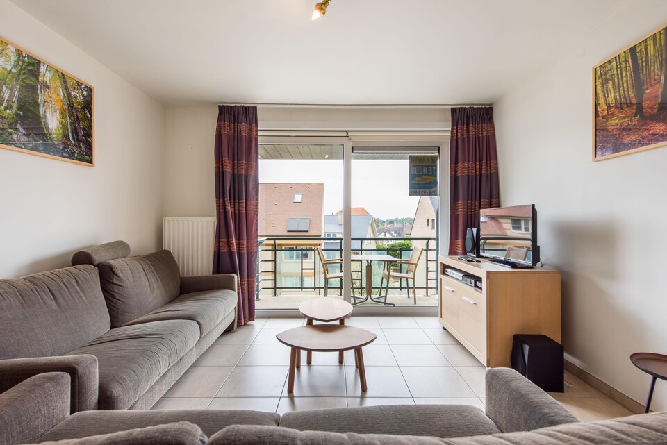 Apartamento junto al Mar en Bélgica con Balcón, Koksijde