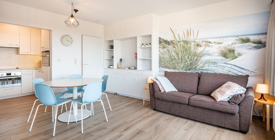 Estudio en Oostduinkerke con Vista al Mar, Koksijde