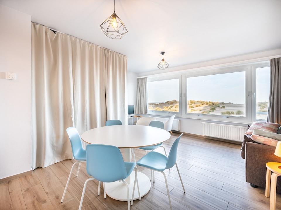 Estudio en Oostduinkerke con Vista al Mar, Koksijde