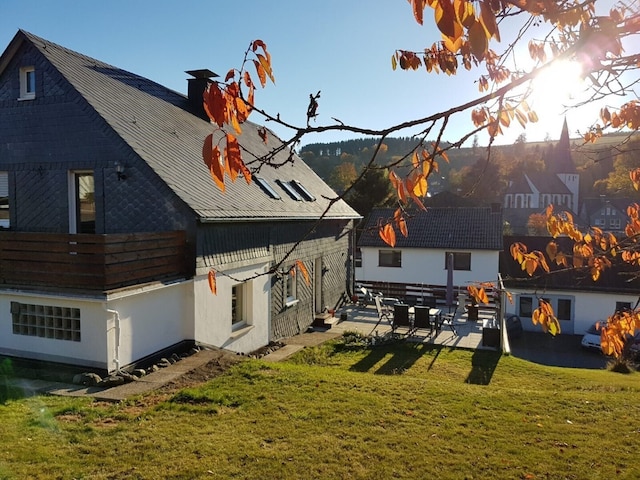 Ferienhaus in Grönebach mit Terrasse, Winterberg