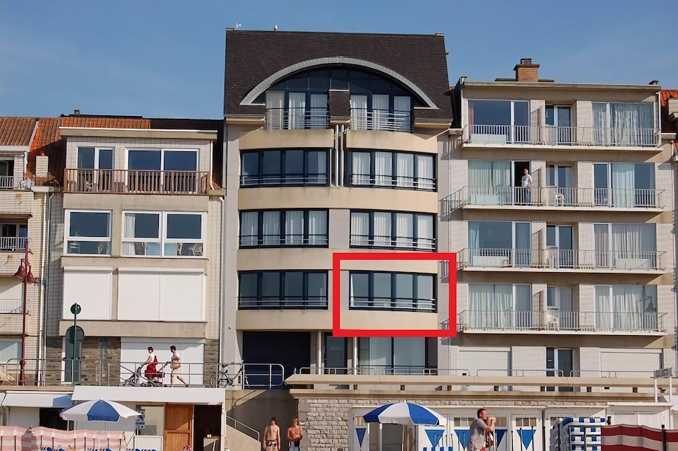 Apartamento en Zeedijk con vista al mar, De Haan