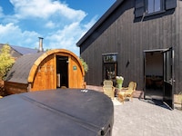 Casa de vacaciones con centro de bienestar.