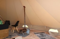 Glamping in Friesland bij natuurgebieden