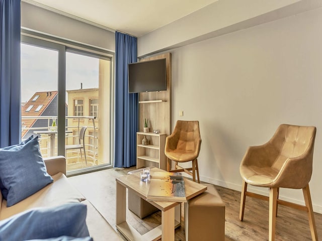 Licht strandappartement, Blankenberge