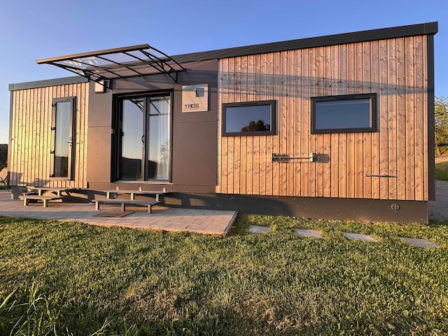Chalet am Eixendorfer See mit Aussicht