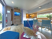 Chalet am Eixendorfer See mit Aussicht
