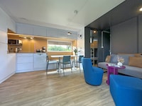 Chalet am Eixendorfer See mit Aussicht