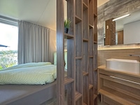 Chalet am Eixendorfer See mit Aussicht