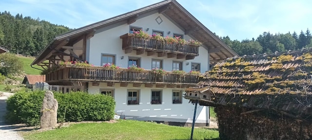 Wohnung im Bayerischen Wald mit Garten
