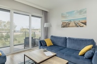 Appartement avec vue sur la rivière, piscine