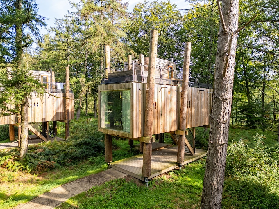Boomhuis bij Tournai met sauna, Antoing