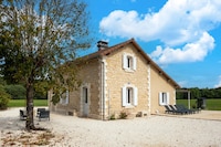 Charming House in Hautefort with Pool & Nature
