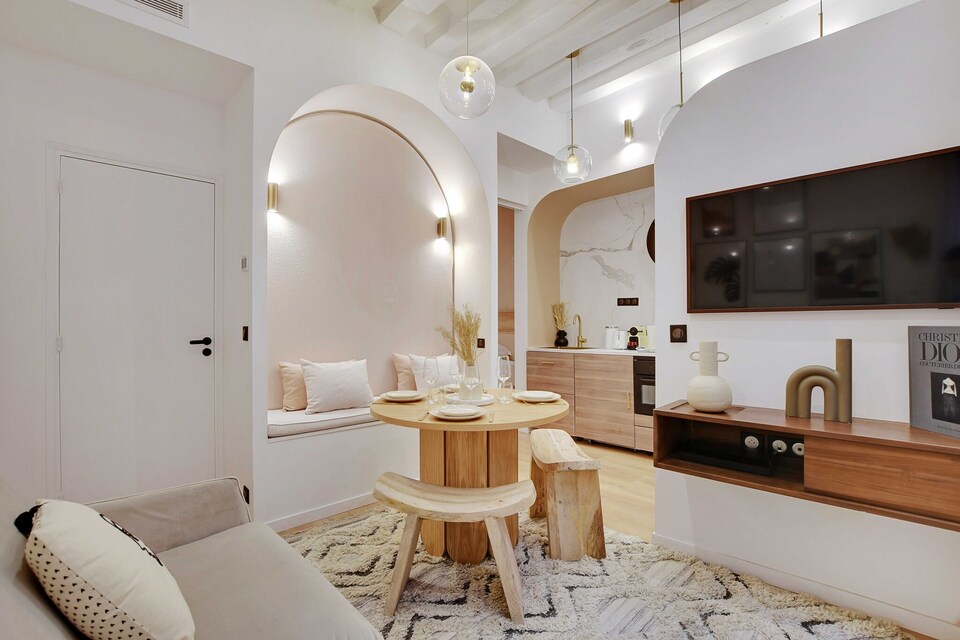 Apartamento con encanto - 1 dormitorio, 4 personas - Aire acondicionado - Marais, Paris