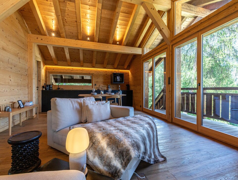 Apartment in Les Masses with terrace, Les Collons