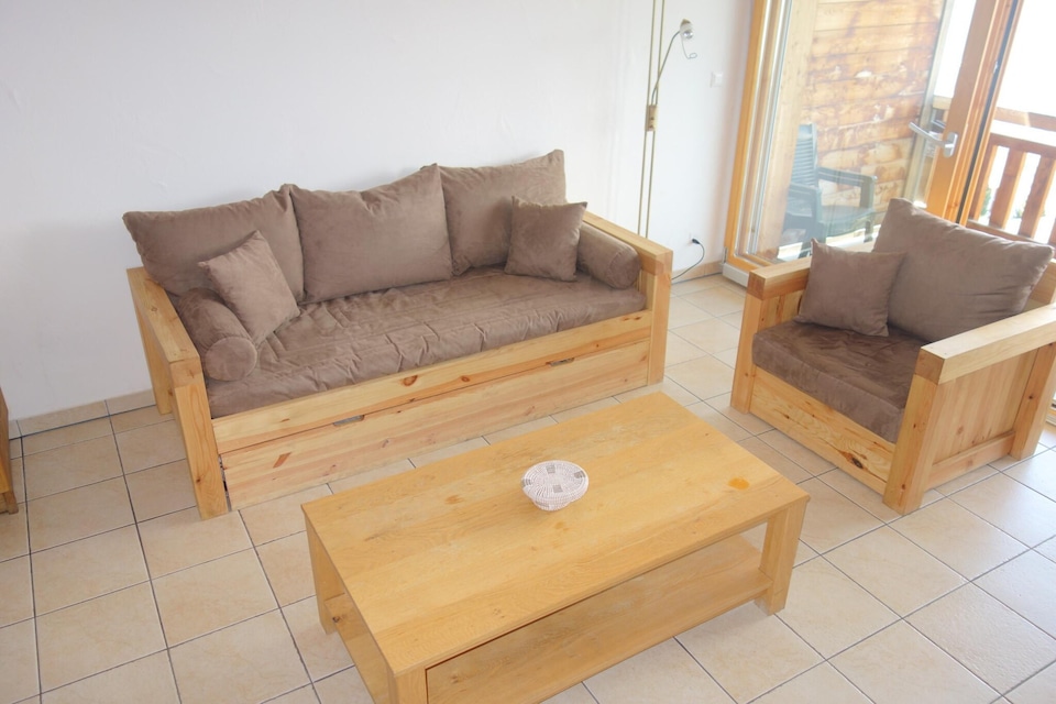 Cosy apartment with balcony, Veysonnaz