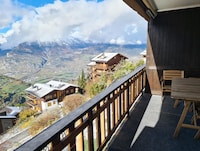 Appartement à Veysonnaz près du Skilift & Vue