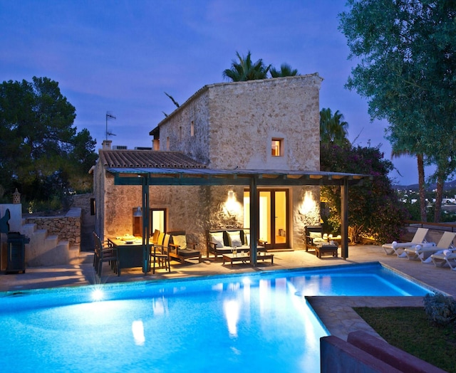 Chalet bij Cala Bassa in San Agustin