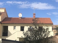 Apartment mit gemütlichem Schlafzimmer