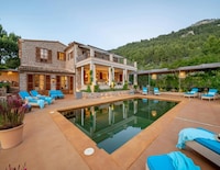 Villa in Llucalcari with Sea & Mountain Views