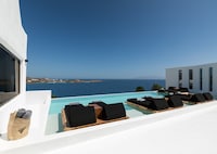 Villa mit Blick auf die Ägäis