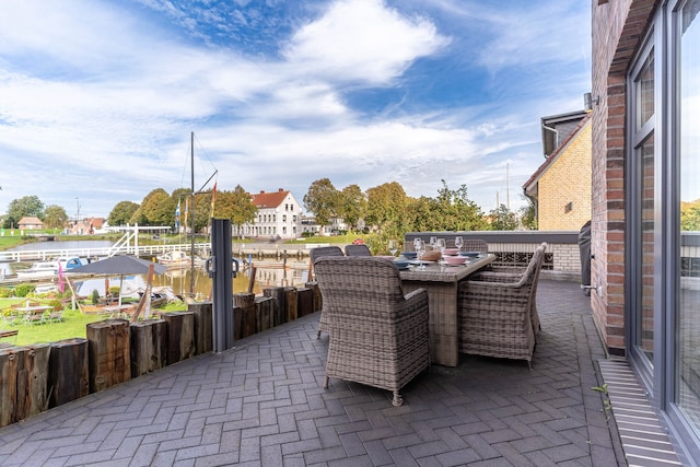 Doppelhaushälfte direkt am Hafen von Tönning