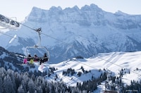 Chalet in Frankreich mit Bergblick