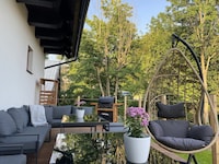 Villa in Bergen mit Sauna und Waldblick