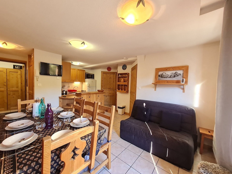 Apartment in Les Deux Alpes with Mountain Views, Les Deux Alpes