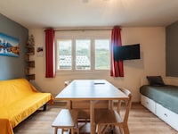 Studio in Morillon met Uitzicht op Bergen