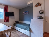 Studio in Morillon met Uitzicht op Bergen