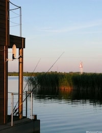 Hausboot in Kroeslin am Bodden